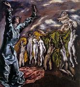 El Greco The Opening of the Fifth Seal Sweden oil painting artist